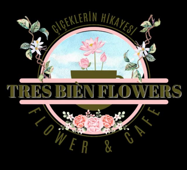Tres Bien Flowers Logo